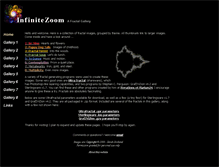 Tablet Screenshot of infinitezoom.com